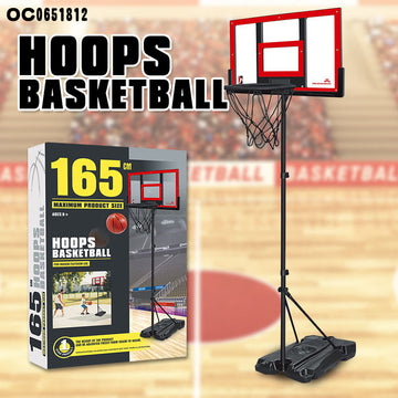 165 cm Adjustable Basketball Hoop Goal System