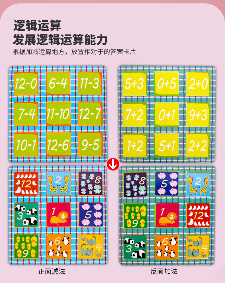 Digital Maths Bingo Game Digital Calculation Memory Card