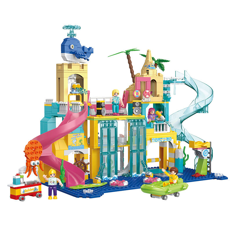 COGO Fun Water Park DIY Building Blocks Toy for Kids