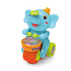 Elephant Musician Toy with Music Flashing Light Drum Playing & Blowing Ball
