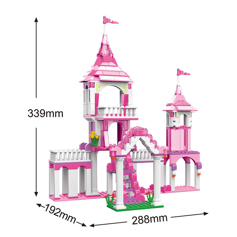 Cogo Girls Royal Celebration Building Blocks 555 Pcs