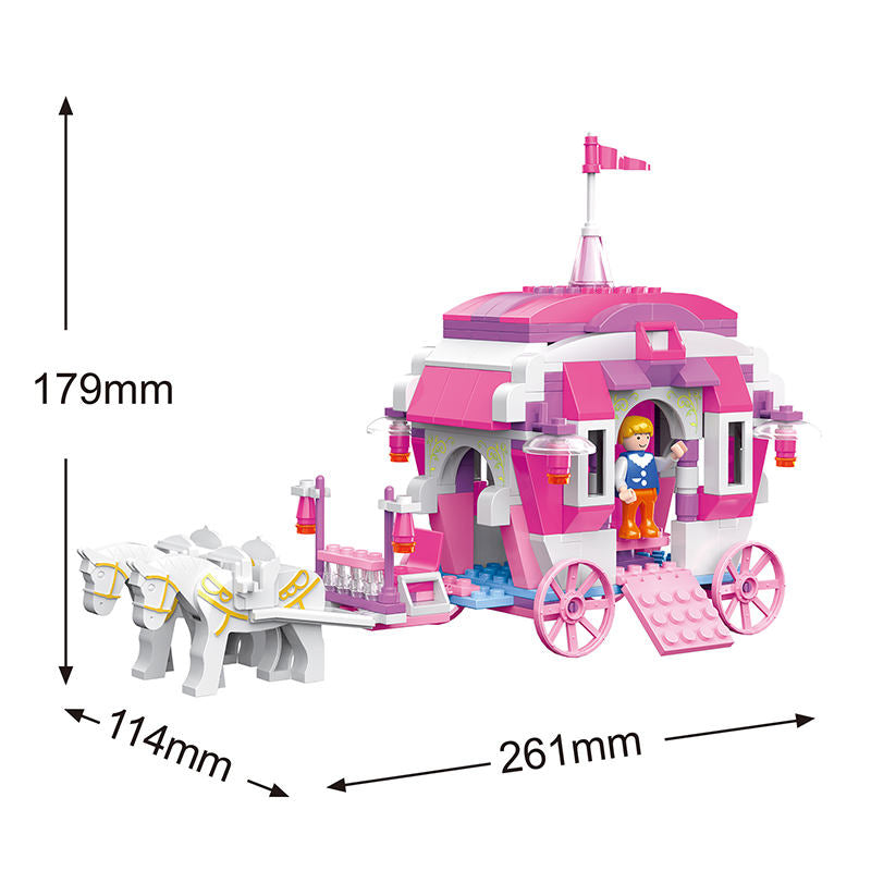 Cogo Girls Royal Celebration Building Blocks 555 Pcs