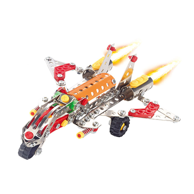 3d Metal Aeroplane Puzzle Assemble Game