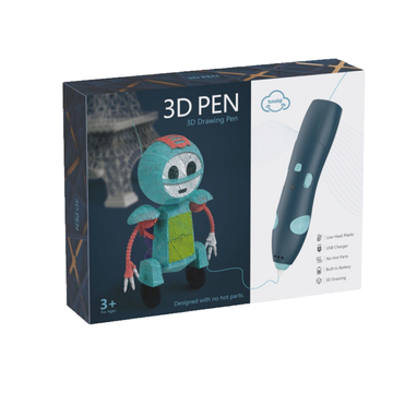 Low-Temperature 3D Printing Pen Set – Wireless Charging Creative Doodling Toy for Kids