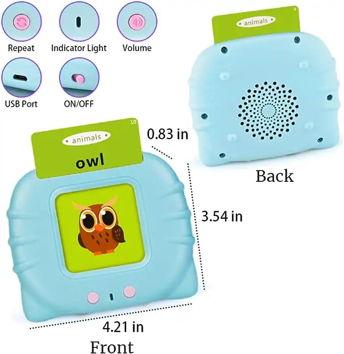 Electric Flash Cards Reader for Kids