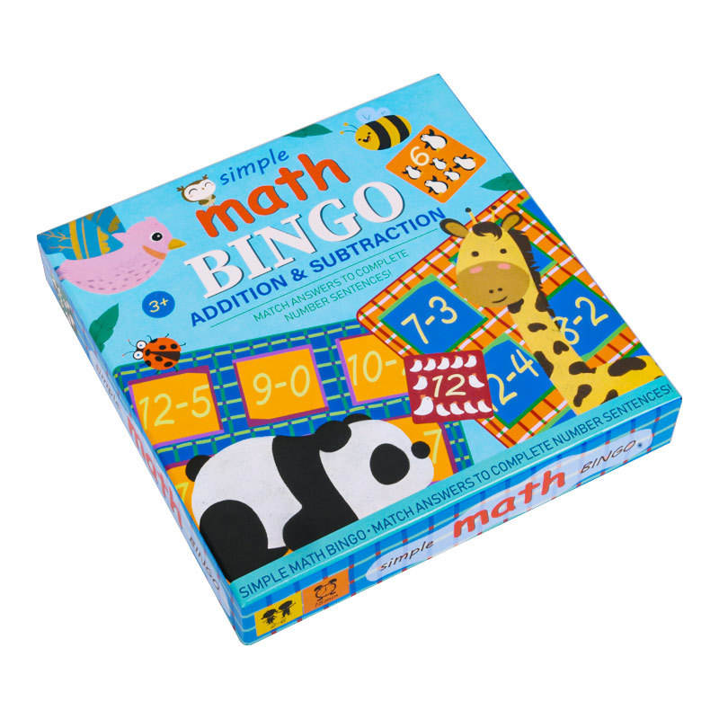 Digital Maths Bingo Game Digital Calculation Memory Card