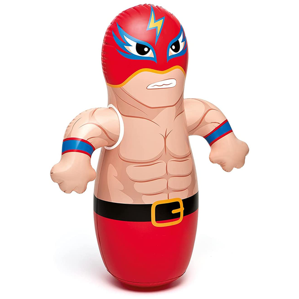 INTEX inflatable bop bag wrestler design punching toy for kids