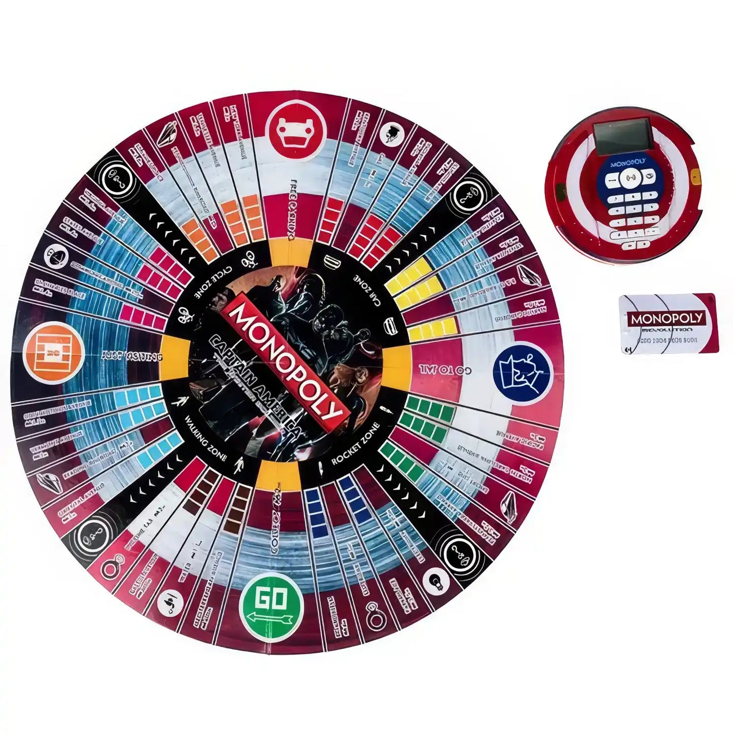 Monopoly Captain America Winter Solider Board Game