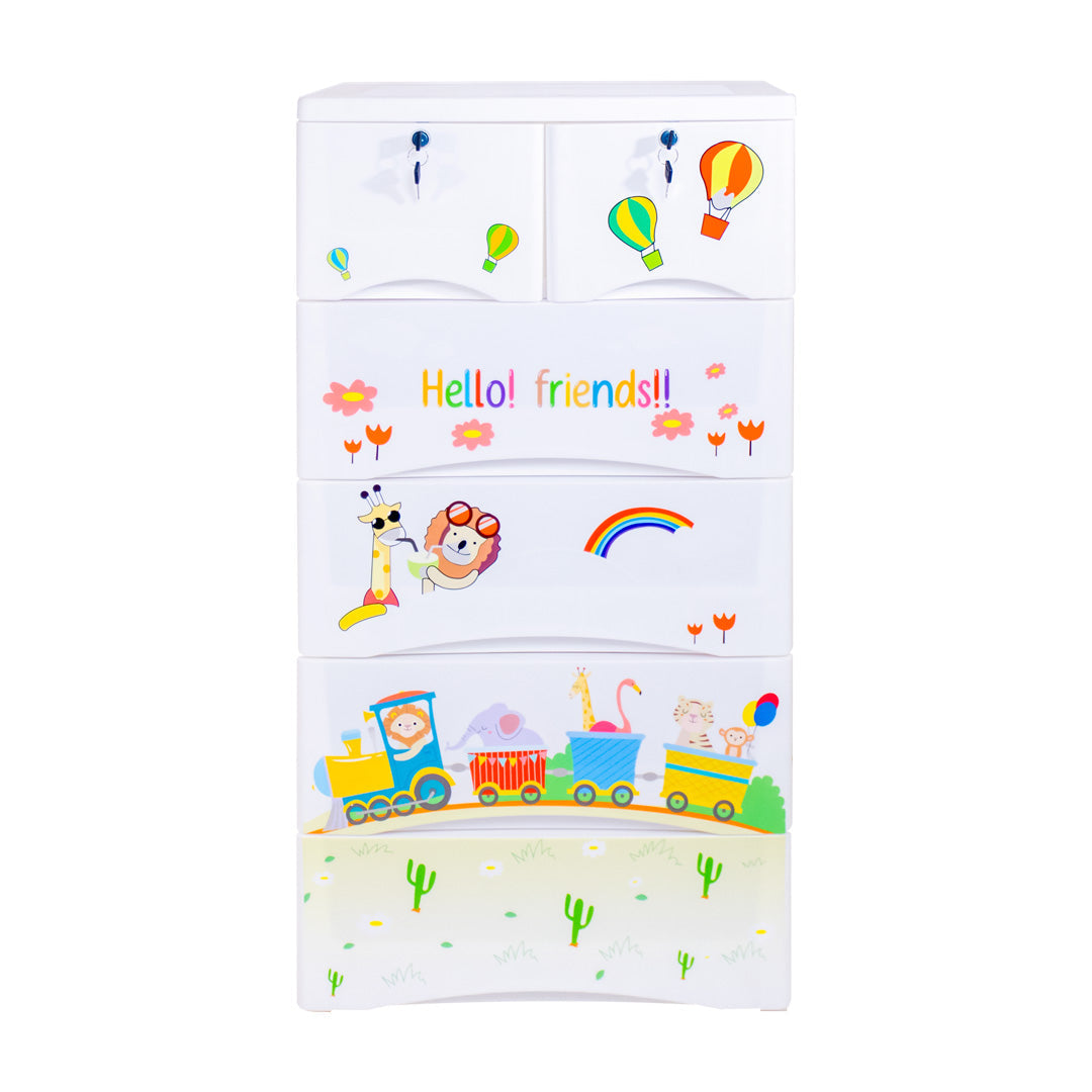 Orchid Drawer - Hello Friends Print