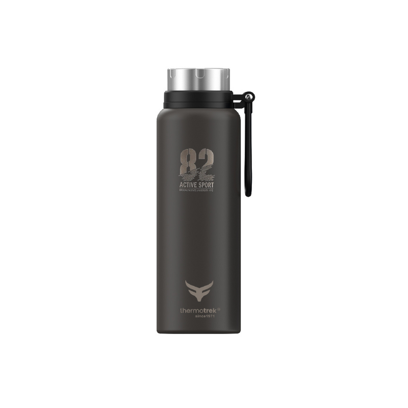 PHANTOM stainless steel water bottle 1200ml in military green with carry handle