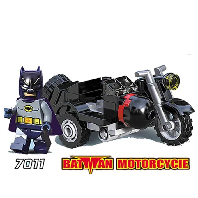 Batman Motorcycle Super Heroes | Building Block 33+Pcs