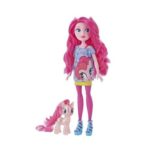 Custom Pinki Pie Doll with Little Pony