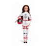 Defa - Lucy Racer Doll with Red Helmet