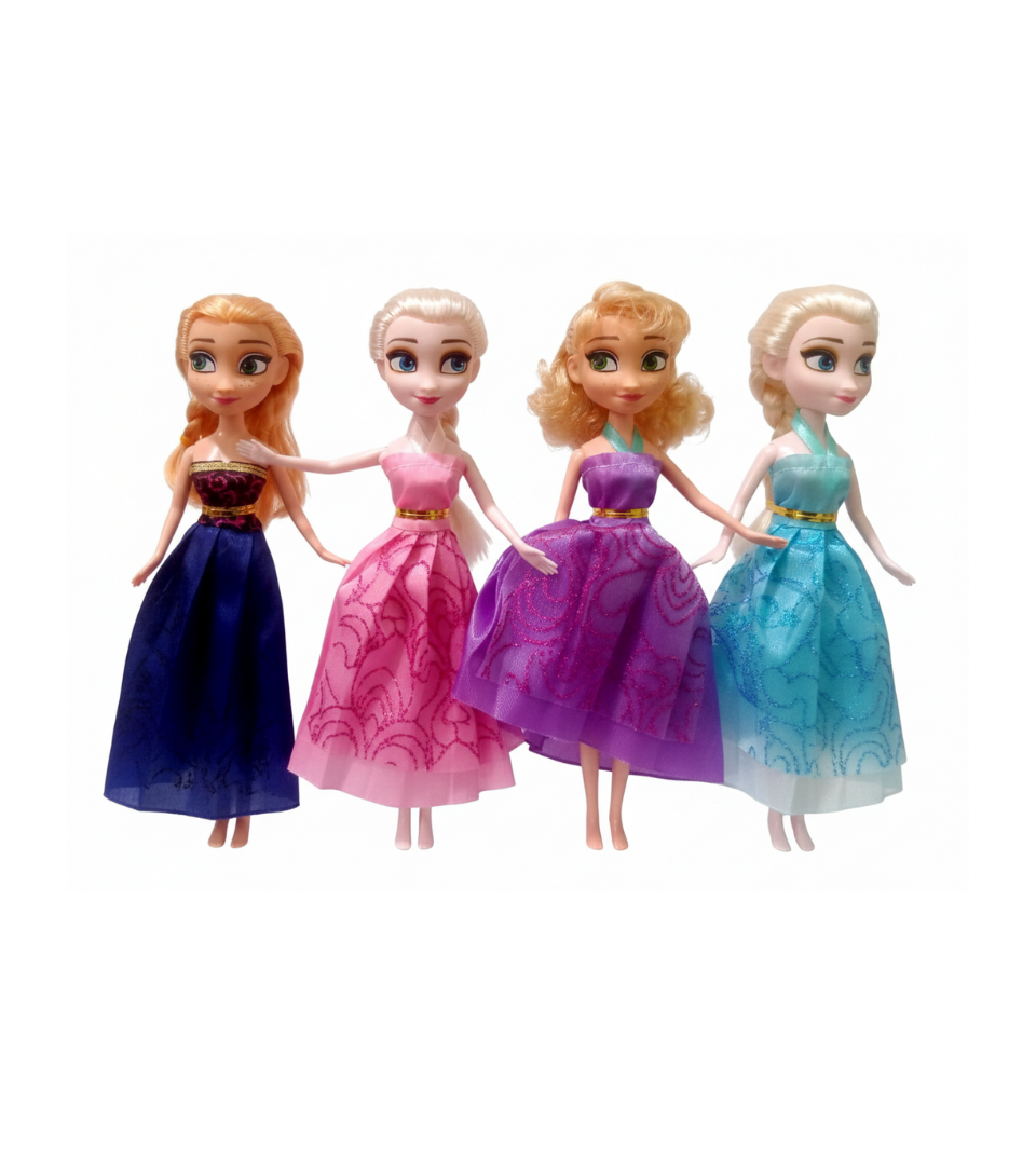 Frozen Dolls - 4 in 1