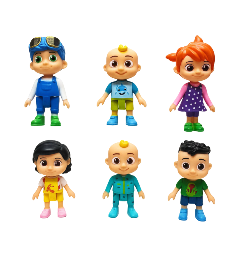 Family & Friends 6-Pack Mini Doll Set
