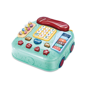Hot Selling Baby Toy Phone – Multifunctional Light & Music Telephone Car