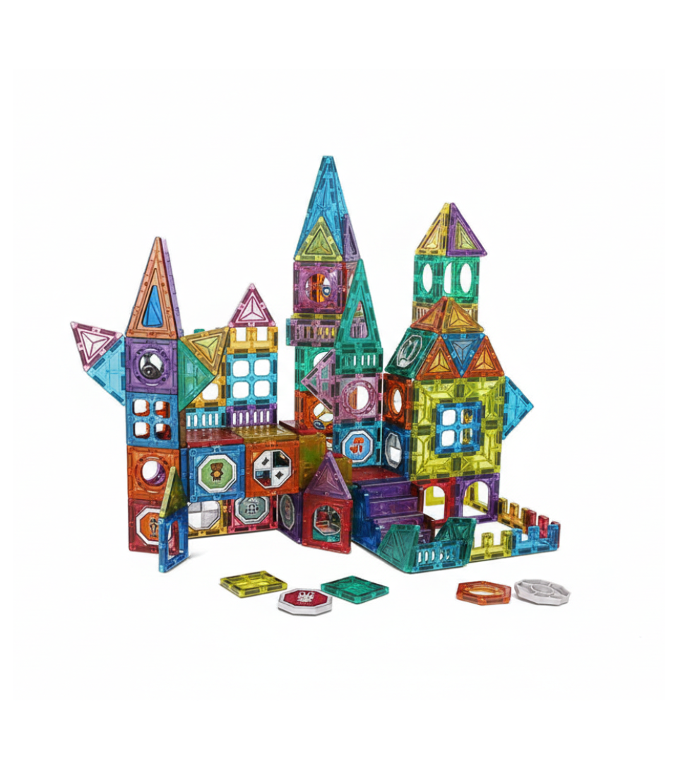 Magnetic Building Blocks | 129 Pcs