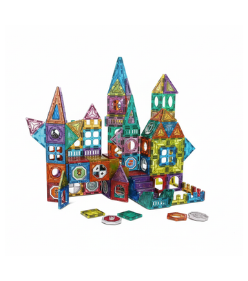 Magnetic Building Blocks | 129 Pcs