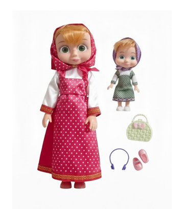 Masha & the Bear Doll Set
