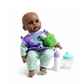 My Sweet Love Baby Doll 4pc Toy Set with Turtle & Bottle
