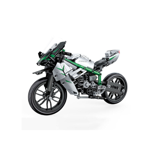 COGO Motorcycle Building Blocks Set