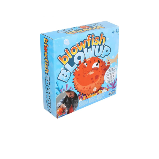 Blowfish Blowup Game by Hasbro Gaming for 2 Players