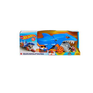 Hot Wheels Shark Chomp Transporter Playset & Diecast Car