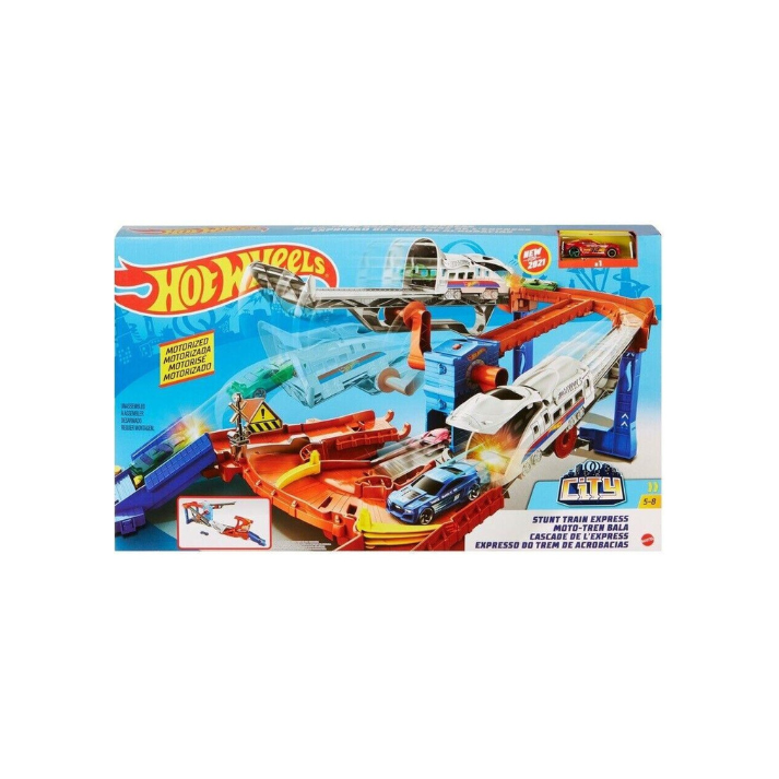 HOT WHEELS® Stunt Train Express, Track Set