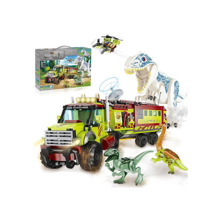 Dinosaur Building Toys for Kids | 523 pcs