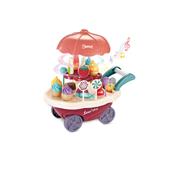 Kids Ice Cream Candy Cart