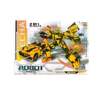 Mecha Warrior Robot Building Block Set 67061