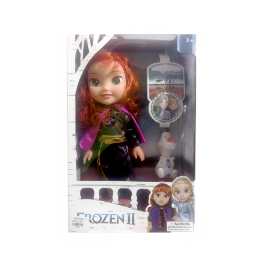 Anna Doll with White Dog