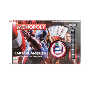 Monopoly Captain America Winter Solider Board Game