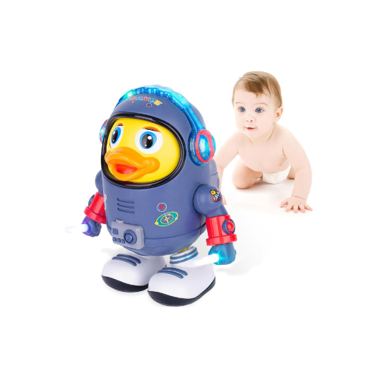 Baby Electric Space Duck Toy