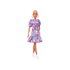Barbie Fashionistas Doll  with No-Hair Look & Floral Dress