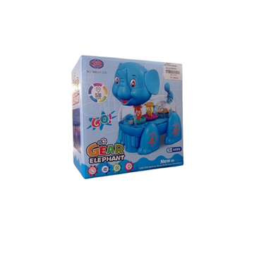 Battery Operated Cartoon Animal Toy With Light And Music