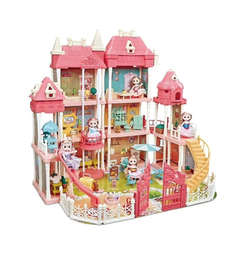 DIY Castle Villa Dream Dollhouse