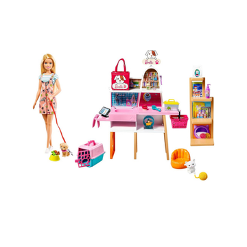 Barbie Pet Salon Playset with Doll