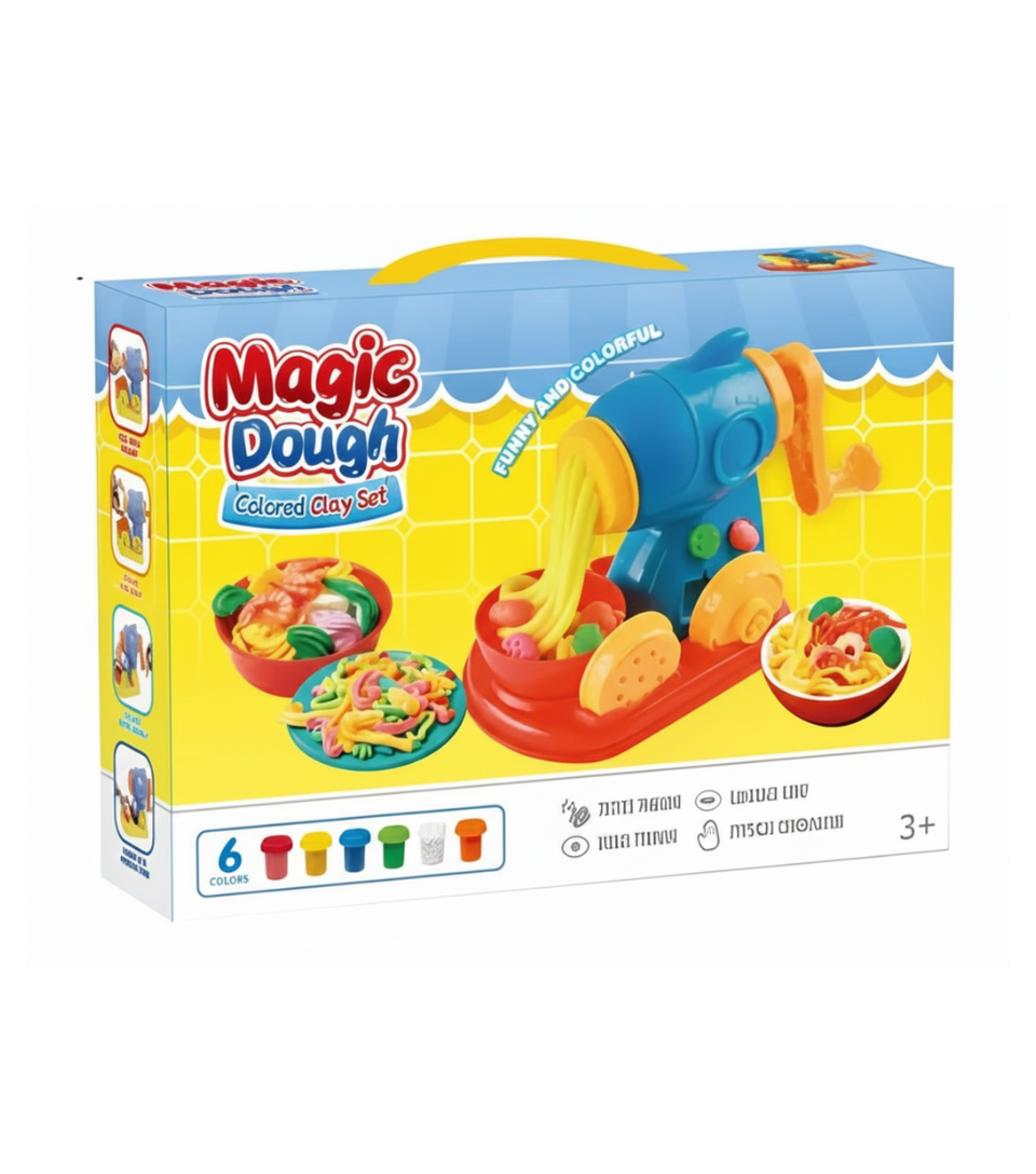 Magic Dough Colored Clay Set