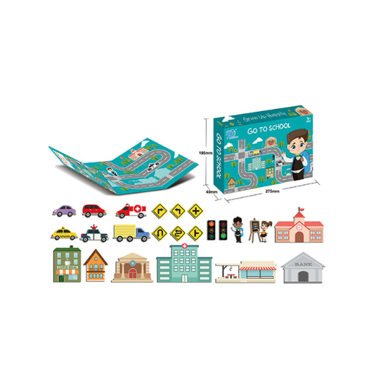 Go to School Magnetic Puzzle