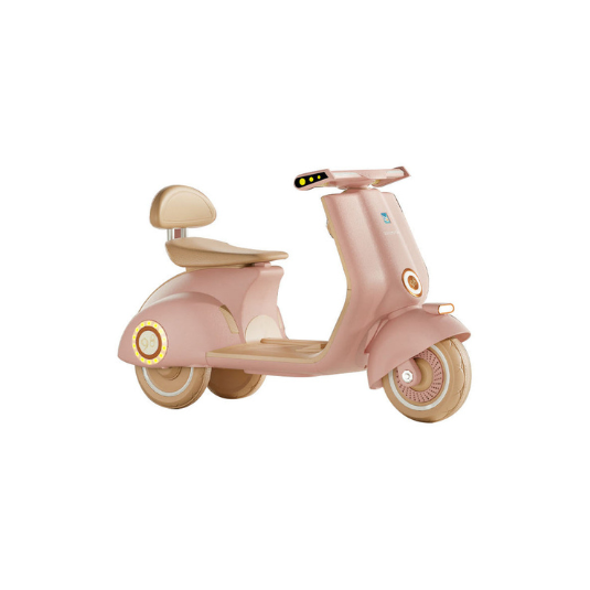 Children Ride on Electric Motorcycle