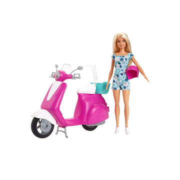 Barbie - Doll and Scooter