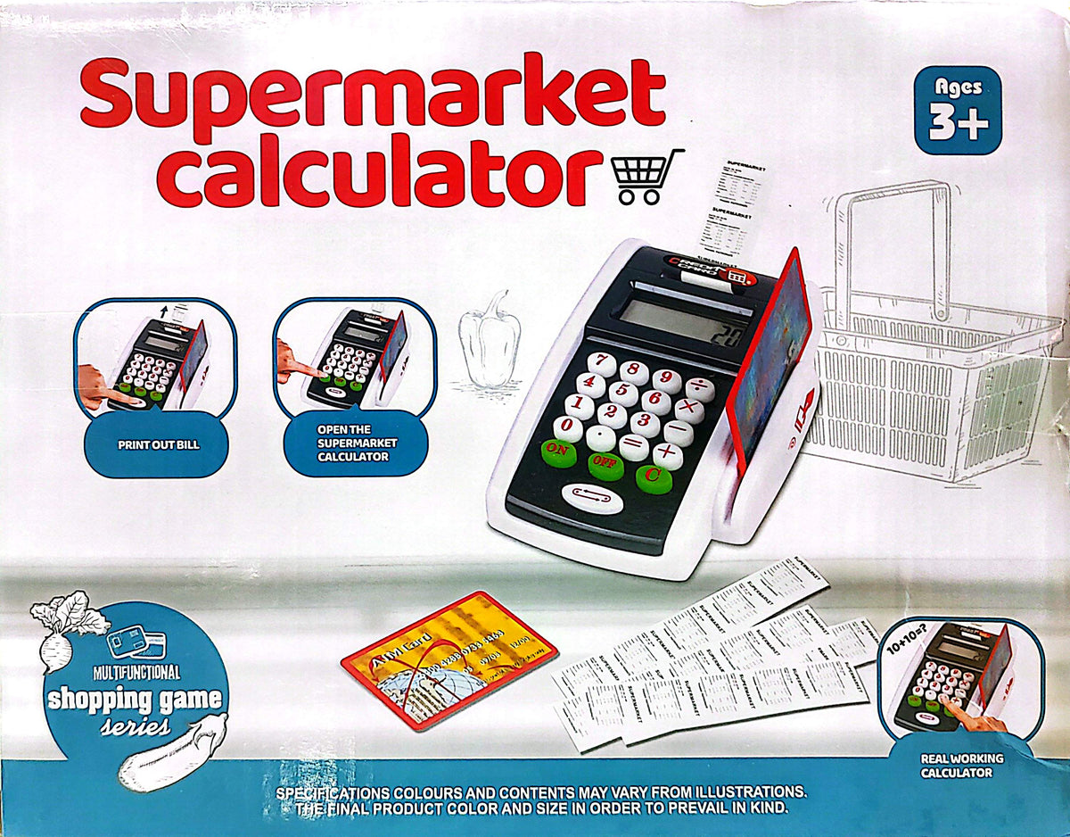 Supermarket Calculator Toy - 1526A