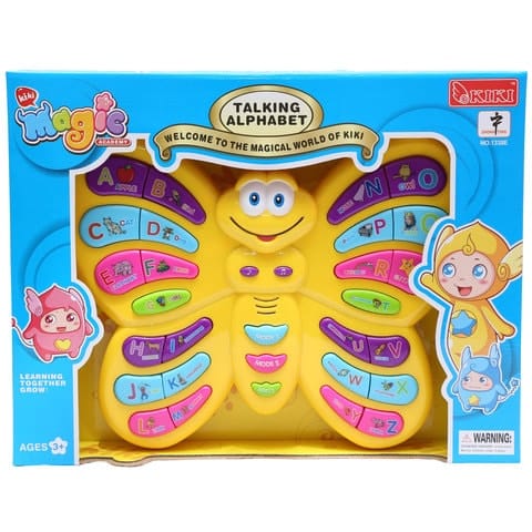 Butterfly Magic Talking Alphabet ABC Learning Toy