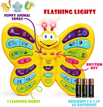 Butterfly Magic Talking Alphabet ABC Learning Toy
