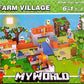 My World Farm Village Building Blocks 6 in 1 – 1006 Pieces