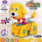 Battery Operated Dog Toy with Light and Music