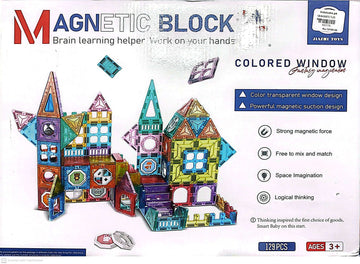 Magnetic Building Blocks | 129 Pcs