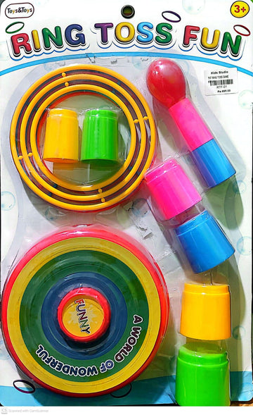 Ring Toss Fun Game Set for Kids - Classic Outdoor & Indoor Play