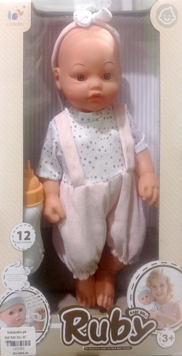 LIYOUBE Baby Ruby Doll Set